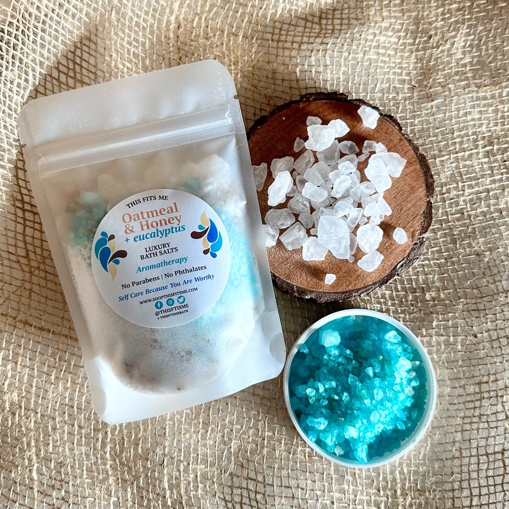 This Fits Me Oatmeal & Honey Eucalyptus Luxury Aromatherapy Bath Soak 6.5 oz - Picture 6 of 6